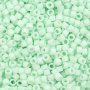 Perline Miyuki Delica 11/0 Opaque matte light mint green DB-1516