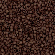 Perline Miyuki Delica 11/0 Opaque matte espresso brown DB-1910