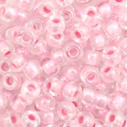 Rocailles Miyuki 6/0 Pearlized effect pink 6-4607
