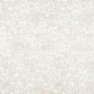 Rocailles Miyuki 11/0 Transparent AB crystal 11-250