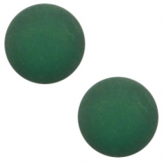 Cabochon Polaris Elements 12 mm classico opaco verde scuro classico