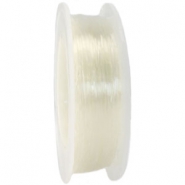 Filo infilaperle elastico 0.8mm trasparente