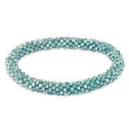 Perline sfaccettate Bracciali con perline sfaccettate