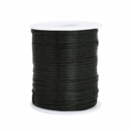 Cordoncino di raso 1,5mm nero