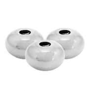 Perline in acciaio inossidabile 8mm argento