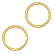 Componenti in acciaio inossidabile anellino apribile 5mm oro