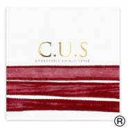 C.U.S® nastro di gioielli rosa rubino