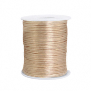 Cordoncino di raso 1.5mm beige champagne
