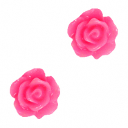 Perline rosa 10mm rosa magenta