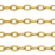 Componenti in acciaio inossidabile catena a rol&ograve; ovale anchor cable links oro