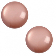 Cabochon Polaris Elements 7 mm classico Lucido rosso blush