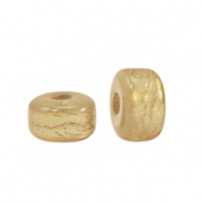 Perline Super Polaris rondella 6x4mm marrone cedro