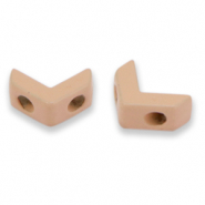 Perline Tile freccia rosa polvere