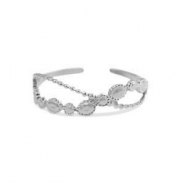 Anelli in acciaio inossidabile argento