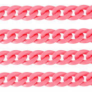 Catena in acrilico 18mm lucida rosa hot