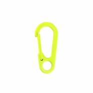 Componenti colorati chiusura moschettone giallo neon