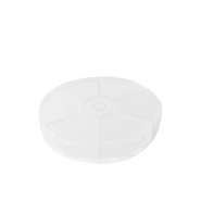 Espositore per bigiotteria contenitore con 6 scomparti trasparente