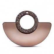 Ciondoli accattivanti glitter metallizzato rame