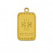 Ciondoli in acciaio inossidabile La Luna 'Guidance' oro