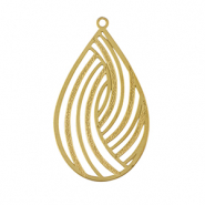 Ciondoli in acciaio inossidabile boh&eacute;mien goccia oro
