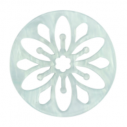 Pendenti in resina mandala blu cielo