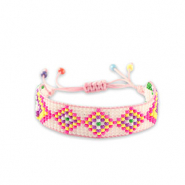 Braccialetti alla moda rosa loto-viola