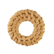 Pendente in rattan 35mm beige naturale