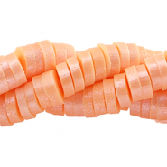 Perline Katsuki 4mm arancione dalia-effeto perlato