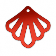 Ciondoli accattivanti conchiglia rosso metallico