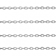Componenti in acciaio inossidabile catena a rolò anchor argento