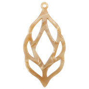 Pendenti in resina marrone sabbia