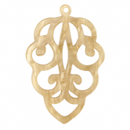 Pendenti in resina beige sabbia