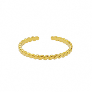 Anelli in acciaio inossidabile oro