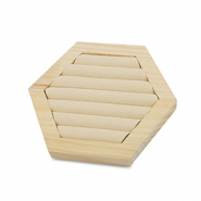 Espositore per bigiotteria per anelli natural-beige