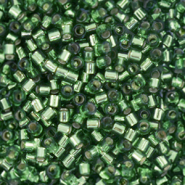 Perline Miyuki Delica 15/0 Silver Lined Olive DBS1212