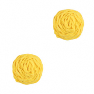 Pendenti in rafia 12mm giallo