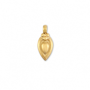 Ciondoli in acciaio inossidabile goccia oro