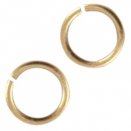 Anellino apribile di metallo DQ 5mm bronzo antico (privo di nichel)