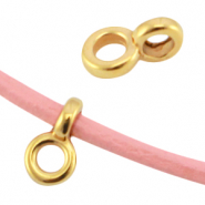 Pendente di metallo DQ &Oslash;2.2mm con anellino oro (privo di nichel)