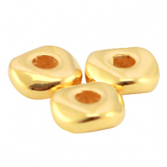 Perline di metallo DQ 4.8mm oro (privo di nichel)