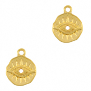 Ciondoli di metallo DQ occhio della provvidenza oro (privo di nichel)