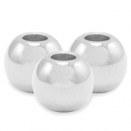 Perline di metallo DQ 3mm argento antico (privo di nichel)