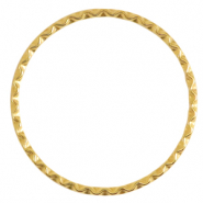 Componenti di metallo DQ anellino chiuso 45mm oro (privo di nichel)