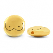 Perline di metallo DQ seni oro (privo di nichel)