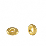 Perline di metallo DQ anello separatore 6mm oro (privo di nichel)