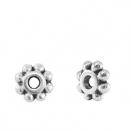 Perline di metallo DQ anello separatore Bali 6mm argento antico (privo di nichel)