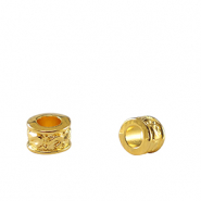 Perline di metallo DQ tubo oro (privo di nichel)