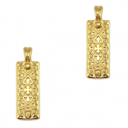 Ciondoli di metallo DQ oro (privo di nichel)