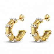 Pendientes Acero Inox oro