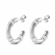 Pendientes Acero Inox argento